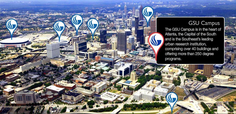 GSU Atlanta Map